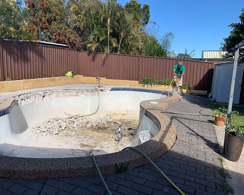 Concrete Pool Grinding