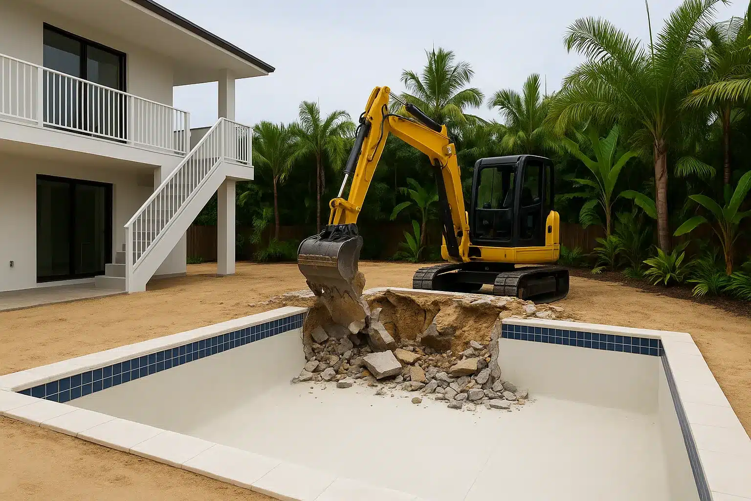 Remove a Concrete Pool